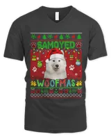 Samoyed Christmas Woof Santa Samoyed Lover Owner Family 39