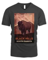 Visit South Dakota Travel Poster See A Buffalo