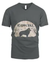 Scary Schipperke Halloween T 213