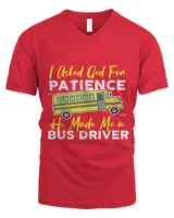 Funny School Bus Driver Christian Design with God