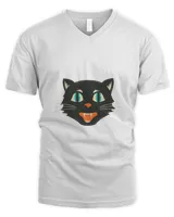 Vintage Halloween Cat t shirt hoodie sweater