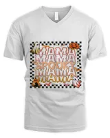 Groovy Spooky Mama Retro Halloween Ghost Witchy Spooky Mom78