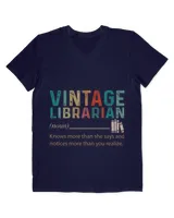 Librarian Noun Vintage Retro Style 60s 70s 80s