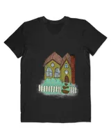 Pheobe Bridgers Haunted House with a Picket Fence Classic T-Shirt