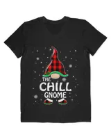 Chill Gnome Buffalo Plaid Matching Family Christmas Pajama