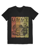 Library Periodic Table Elements Nerd Bookworm Librarian