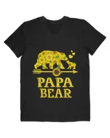 Papa Bear Sunflower Fathers Day