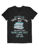 Once upon a time there was a girl who loved cats and books QTCATB191222A16