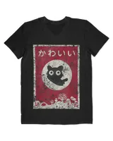 Kawaii cat Japanese black cat QTCAT050123A6