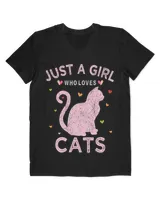 Just a Girl Who Loves Cats QTCAT100223A7