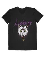 Lucipurr Satanic Lucifer Occult Cat Antichrist HOC270323A23