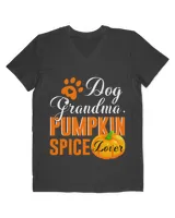 Cute Fall Women Gift Dog Grandma Pumpkin Spice Lover