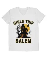 Girls Trip Salem Retro Salem 1692 Witch Funny Halloween
