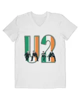 U2 t shirt - U2 with Irish Flag