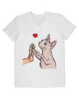 Sphynx Cat Sphinx Hairless Cat Owner Lovers T-Shirt