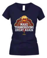 MAKE THANKSGIVING GREAT AGAIN Trump Turkey Shirt Best Gift