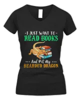 I Just Want To Read Books And Pet My Bearded Dragon Bookworm