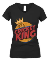 Cricket Fan Mens Cricket King Cricket Team Coach Cricketer