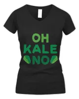 Oh Kale No Tshirt Funny healthy food graphic tee
