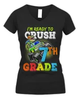 Im Ready To Crush th Grade Dinosaur Back To School Boys Kid