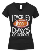 I TACKLEDDAYS OF SCHOOL Football th Day Gifts