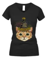 New Year Cat New Years Eve Party Countdown Kitten Cat Lover96