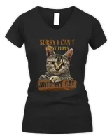 Sorry I Have Plans With My Cat Funny Cat Lover