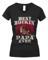 Best Buckin Papa Best Papa Ever Gifts Funny Deer Hunter 2