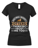 I Wonder If Otters Thinking About Me Animal Otter