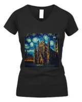 Surrealism Starry Night Westminster Abbey