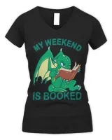 My weekend is Booked Nerdy Book Lover saying