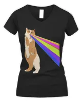 Kitty Cat Shooting Rainbow Laser Beam Funny