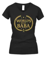 World's Best Baba T Shirt - Greatest Ever Award Gift Tee