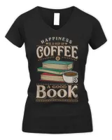 Book Reader Happiness Is A Cup Of Coffee And A Good Book 259 Reading Library