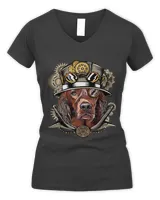 Irish Setter Dog Medieval Victorian Gothic Steampunk