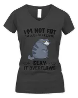 Personalized I'm Not Fat I'm Just So Freakin Sexy It Overflows Cat HOC150323A21