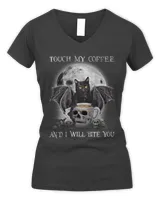Kitty Touch My Coffee And I Will Bite You Moon Cat