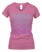 Yoga Yogi Meditation Workout Retro T-Shirt