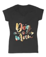 Vintage Dog Mom Dog Lovers Mothers Day T-Shirt