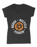 Recycle Reduce Reuse (Earth Day Slogan T-Shirt)