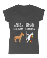 Your Regular Grandma Me The Redhead Grandma Horse Funny