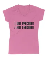 Surprise T-Shirt with Secret Message When Folded Says "I Am Pregnant"
