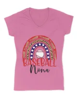 Baseball Nona Leopard Rainbow Love Baseball