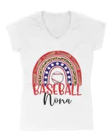 Baseball Nona Leopard Rainbow Love Baseball