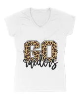 Raiders Go Raiders Leopard Print Womens Cheetah Graphic