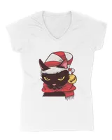 Christmas costume hat scarf angry lovers cats