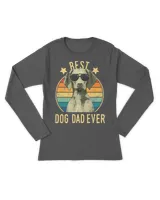 Mens Best Dog Dad Ever Vizsla Father's Day Gift T-Shirt