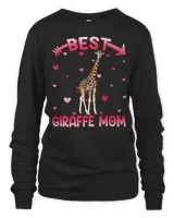 Giraffe Lover Womens Cute Best Giraffe Mom Mama Family Mothers Day Animals 110 Giraffes