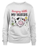 CowShirt Hanging With My Heifers Women Baby Girl Toddler