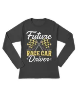 Future Race Car Driver Racer Kids Drag Racing Turbo Speed